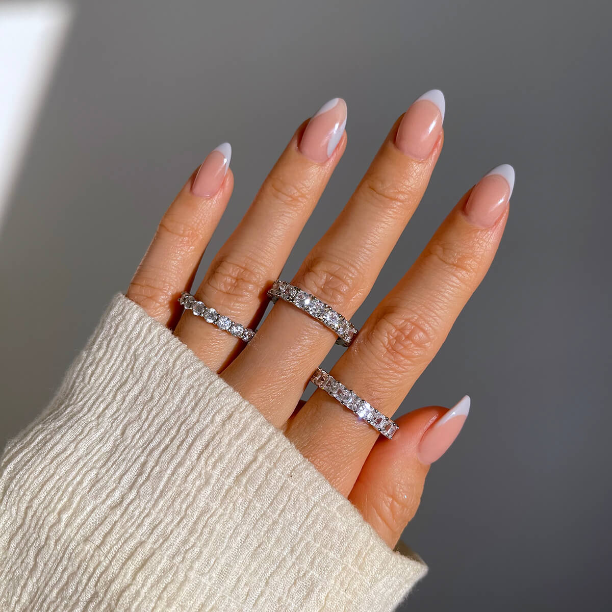 Eva Moissanite Ring｜2.3twc