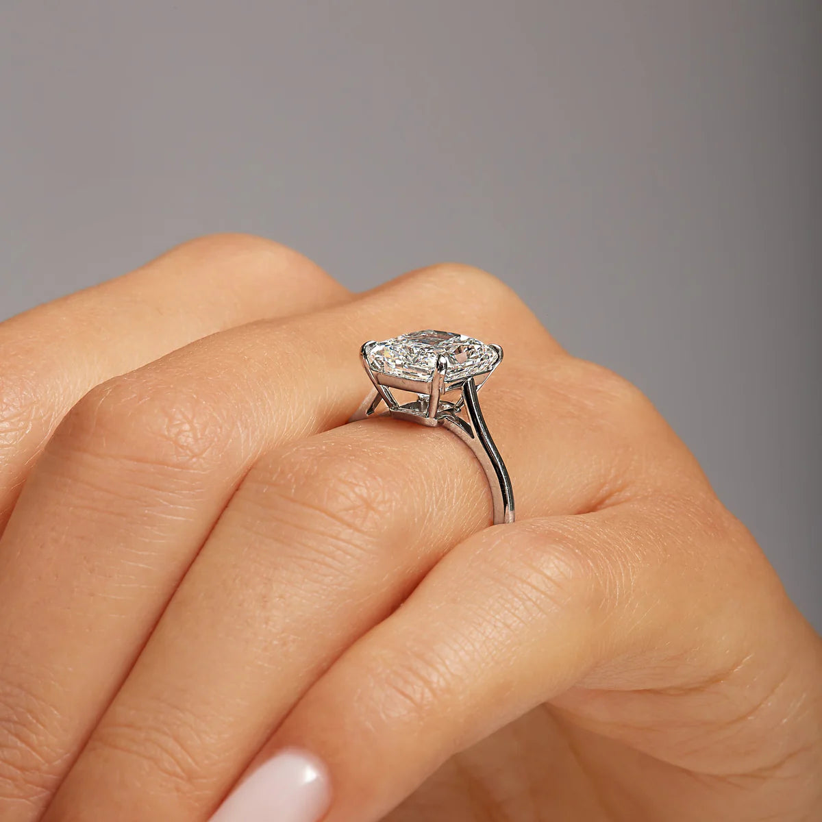 11.5CT RADIANT CUT SOLITAIRE RING