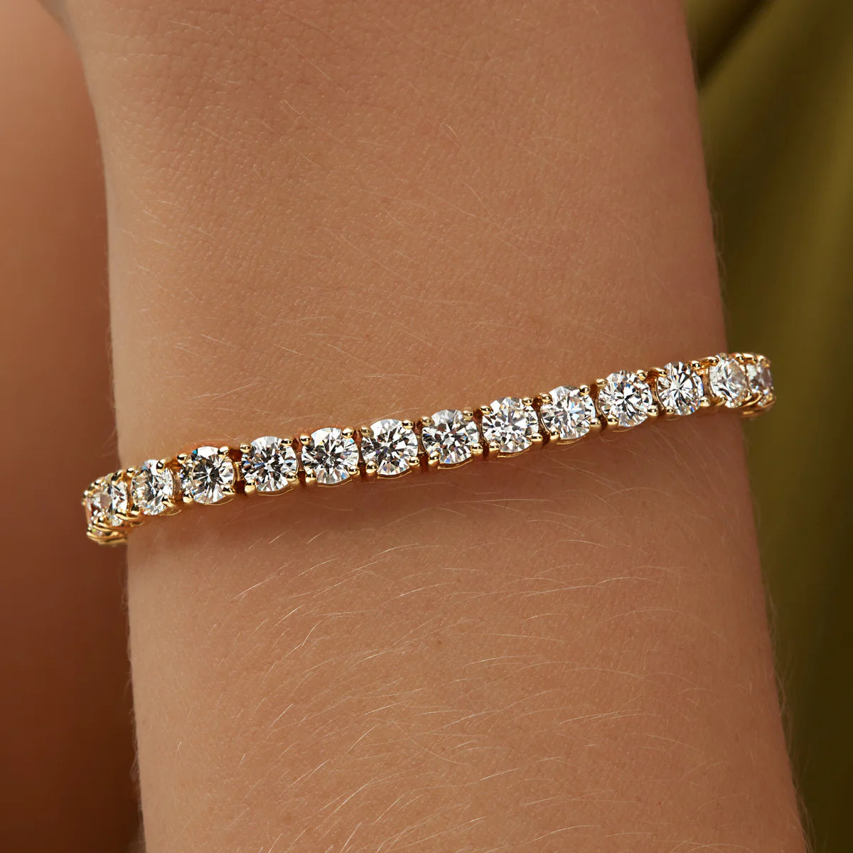 5MM TENNIS BRACELET - GOLD