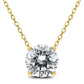 3.5CT ROUND SOLITAIRE NECKLACE