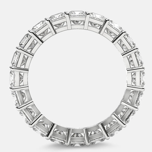 FULL PRINCESS CUT ETERNITY BAND