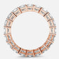 FULL PRINCESS CUT ETERNITY BAND