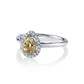 TEAR DROP HALO RING