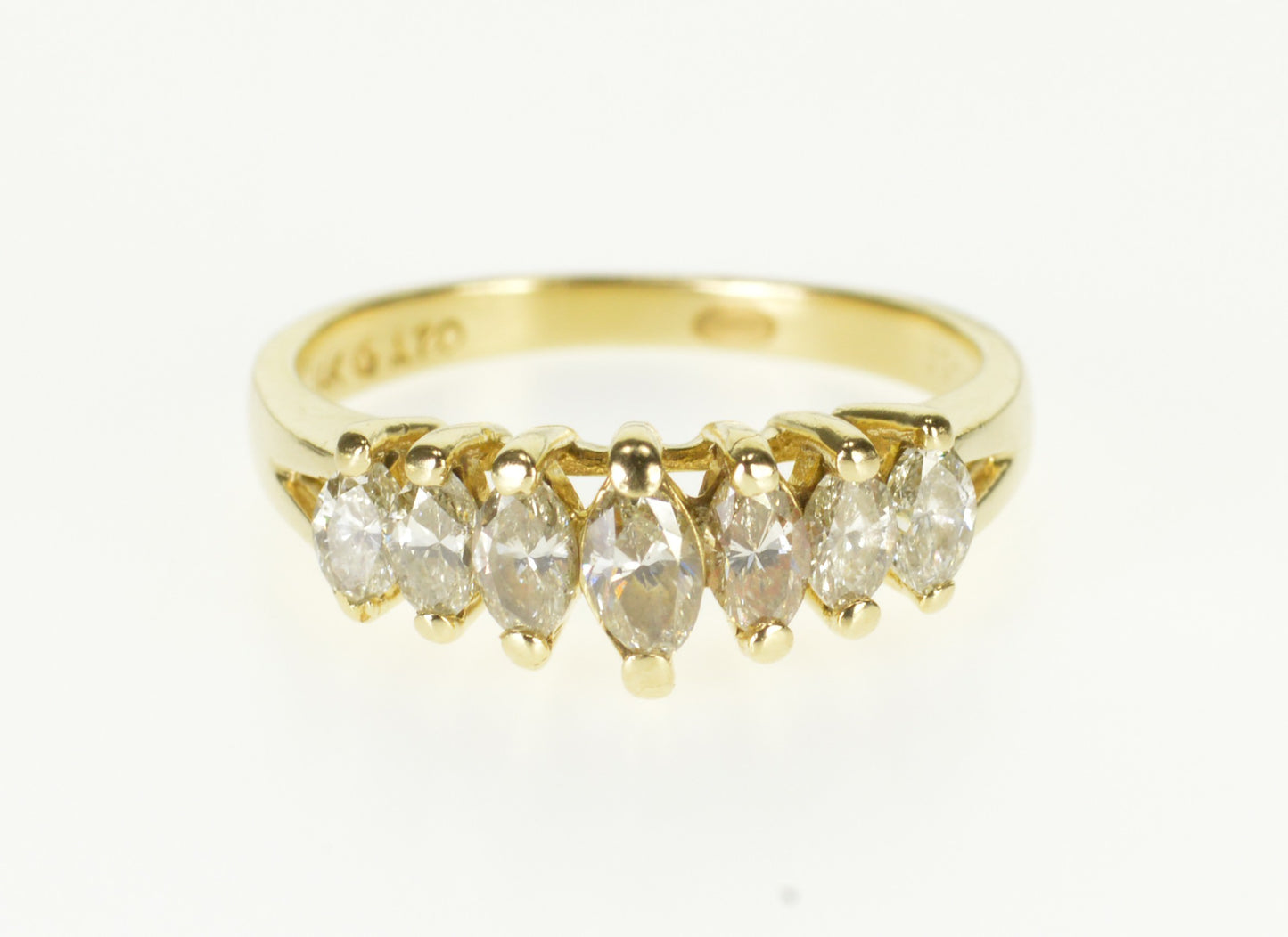 MARQUISE 7 STONE RING