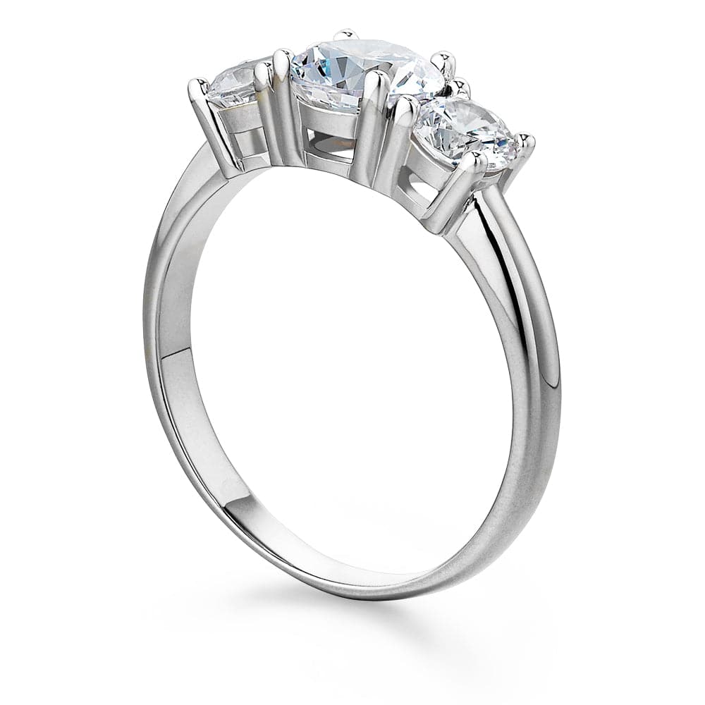 1.5CT TRILOGY BRILLIANT CUT RING