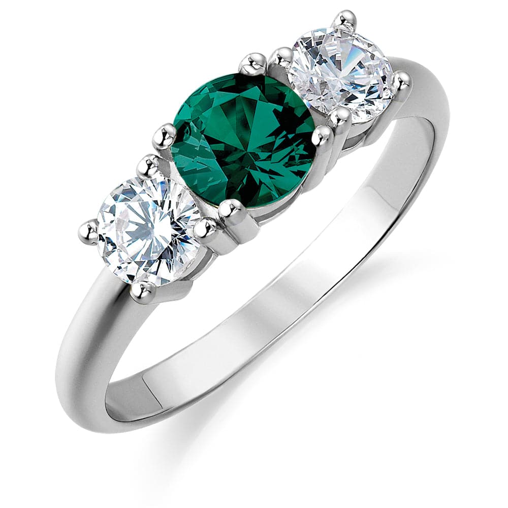 2CT TRILOGY ENGAGEMENT RING