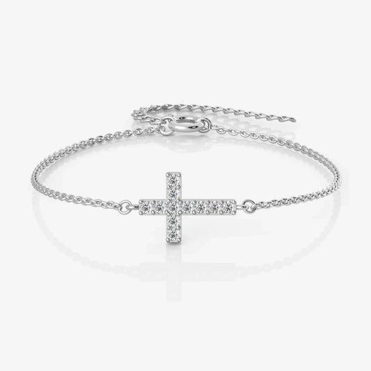 2.3MM CROSS BRACELET