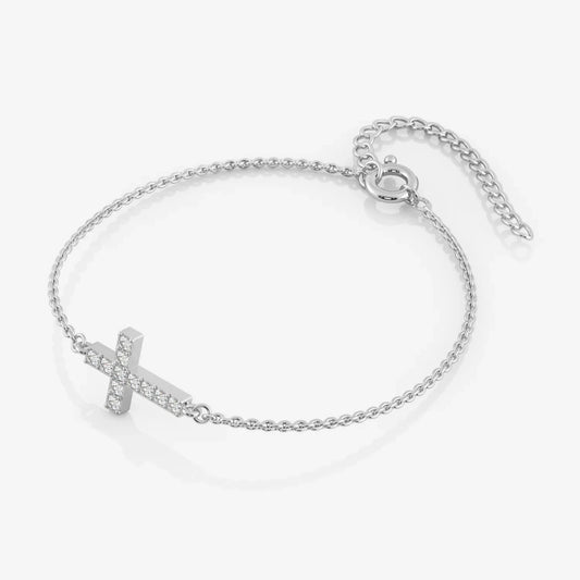 2.3MM CROSS BRACELET