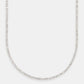 MENS 3MM TENNIS CHAIN - WHITE GOLD