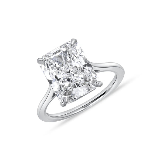 11.5CT RADIANT CUT SOLITAIRE RING