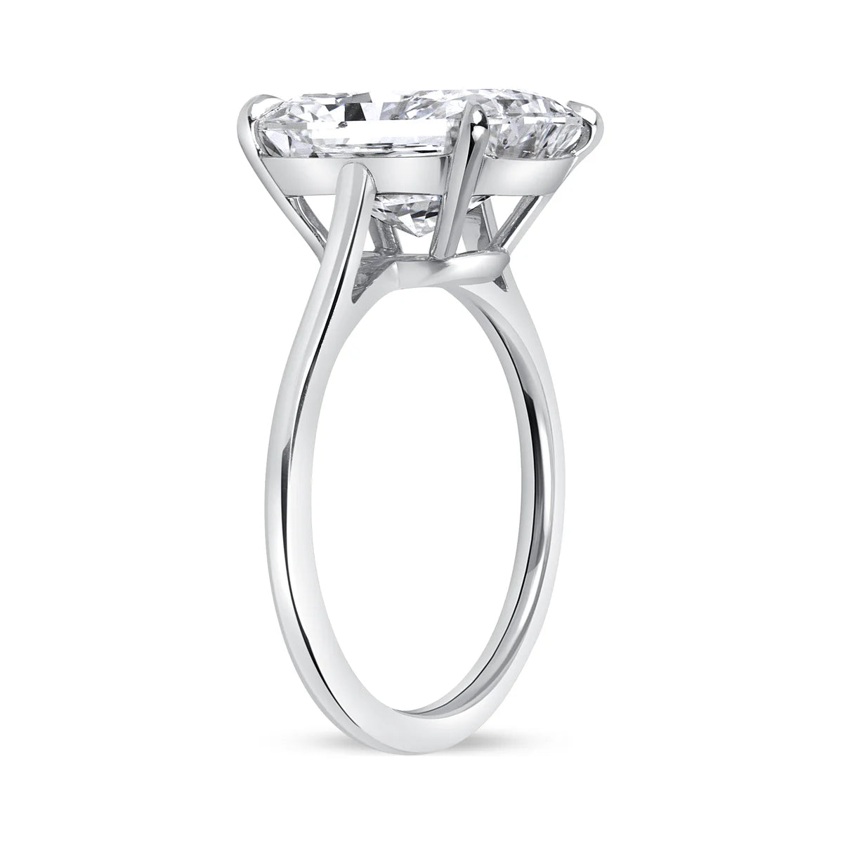 11.5CT RADIANT CUT SOLITAIRE RING