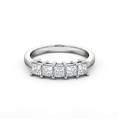 5 STONE PRINCESS TENSION SET RING