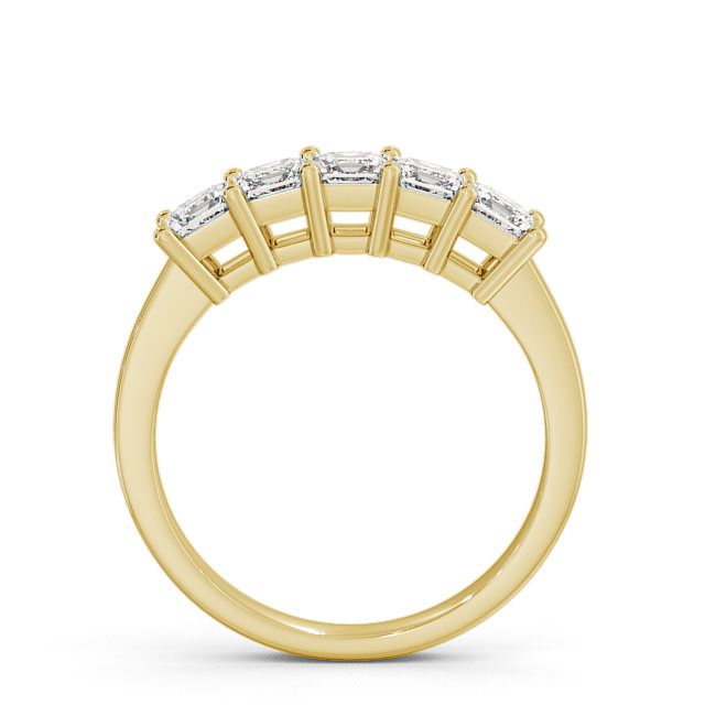 5 STONE PRINCESS TENSION SET RING