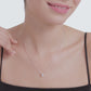 2CT PEARDROP SOLITAIRE NECKLACE