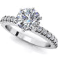 ROUND BRILLIANT (8MM) SOLITAIRE ENGAGEMENT RING