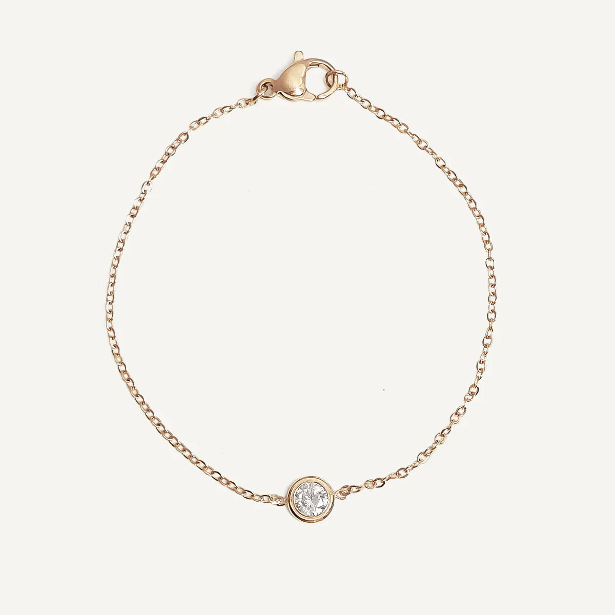 DIAMONDS BY THE YARD- 5MM SINGLE STONE BRACELET